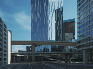Tokyo City Shibuya 3D Модель