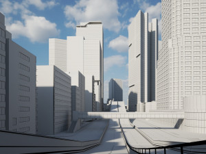 Tokyo City Shibuya 3D Модель