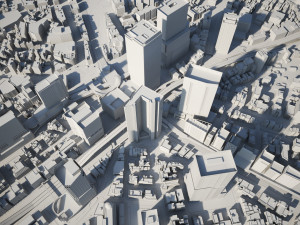 Tokyo City Shibuya 3D Модель