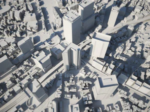 Tokyo City Shibuya 3D Model