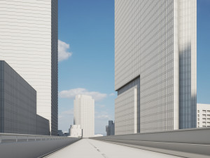 Tokyo City Shibuya 3D Модель