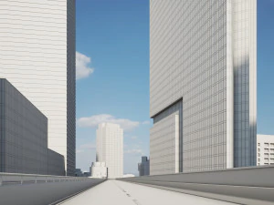 Tokyo City Shibuya 3D Model