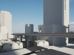 Tokyo City Shibuya 3D Model