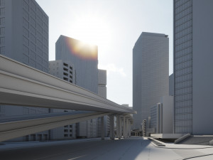 Tokyo City Shibuya 3D Модель