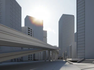Tokyo City Shibuya 3D Model
