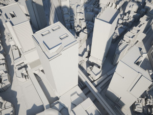 Tokyo City Shibuya 3D Модель