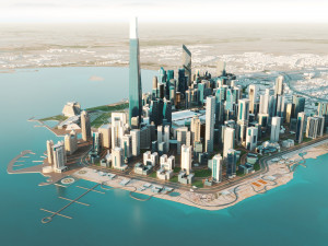 Doha City Qatar Modèle 3D