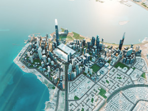 Doha City Qatar 3D 模型