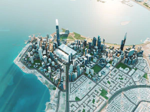 Doha, Katar Model 3D