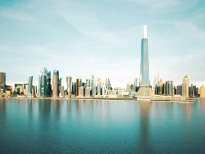 Doha, Katar Model 3D