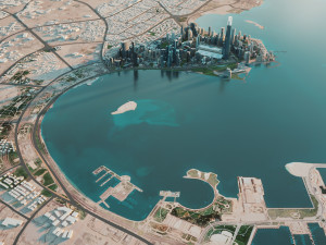 Doha City Qatar 3D 模型