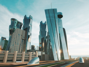 Doha City Qatar 3D 模型