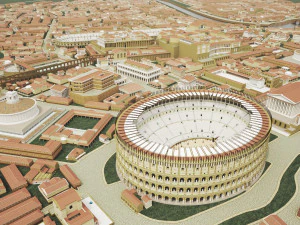 로마 시티 이탈리아 3D 모델