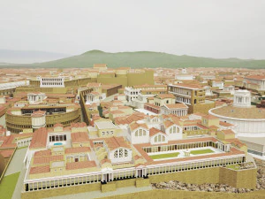 Rome City Italia 3D Model