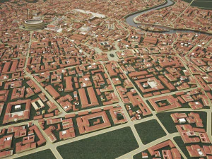 Rome City Italia 3D Model