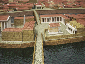 Rome City Italia 3D Model
