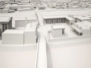 Rome City Italia 3D Model