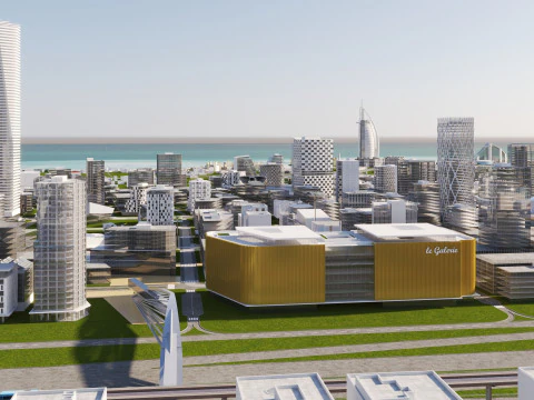 Dubai City 1 3D Model