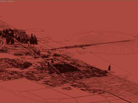 Dubai City 1 3D Model