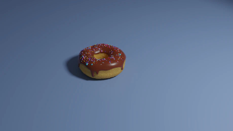 Donut CG Textures .c4d .max .obj .3ds .fbx .stl .blend 