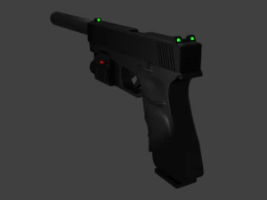 Glock C18 3D Model