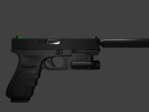Glock C18 3D Model