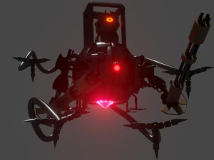 Robotic Character 3D Model