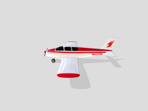Piper PA28 Cherokee 3D Модель