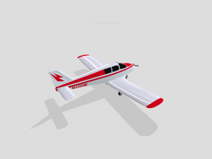 Piper PA28 Cherokee 3D Модель