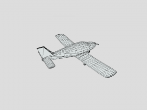 Piper PA28 Cherokee 3D Модель