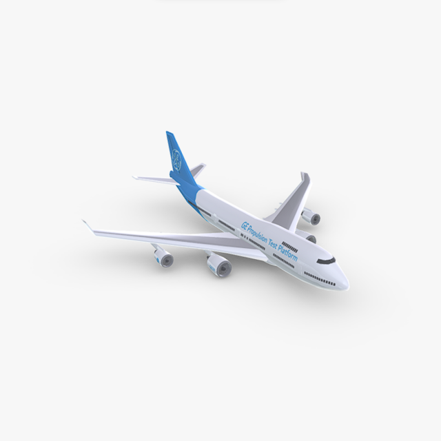 Boeing 747-400 General Electric Modelo 3D .c4d .max .obj .3ds .fbx .stl .blend 