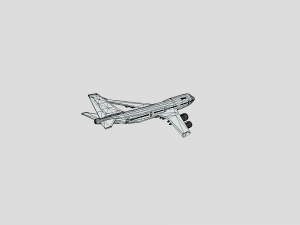 Boeing 747-400 General Electric Modelo 3D