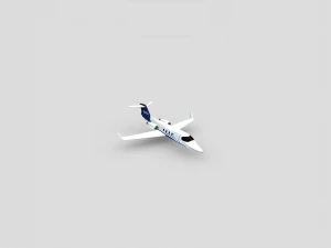 Learjet 25 3D Model