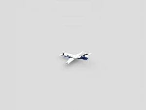 Learjet 25 3D Model