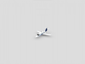 Learjet 25 3D मॉडल