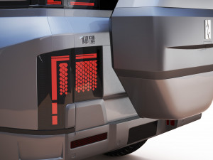 2024 BYD Yangwang U8 3D 模型