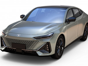 2024 Changan Uni-V 3Dモデル