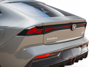 2024 Changan Uni-V 3D Модель