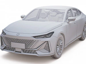 2024 Changan Uni-V 3D Model