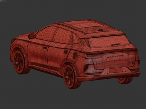 BYD SONG Pro Modelo 3D