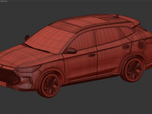 BYD SONG Pro Modelo 3D