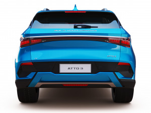2023 BYD Atto 3 With Interior 3D Model