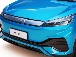 2023 BYD Atto 3 With Interior 3D Model
