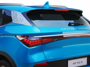 2023 BYD Atto 3 With Interior 3D Model