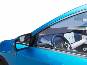 2023 BYD Atto 3 With Interior 3D Model