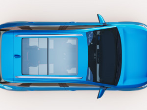 2023 BYD Atto 3 With Interior 3D Model