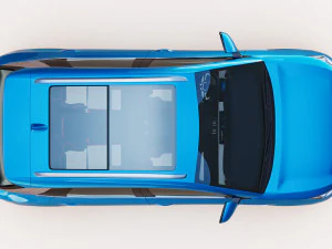 2023 BYD Atto 3 With Interior 3D Model