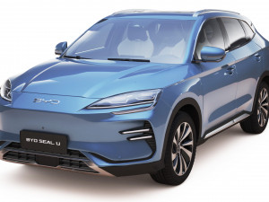 2023 BYD Seal U With Interior 3Dモデル
