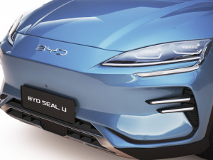 2023 BYD Seal U With Interior Model 3D