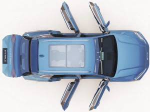 2023 बीवाईडी सील यू इंटीरियर के साथ 3D मॉडल